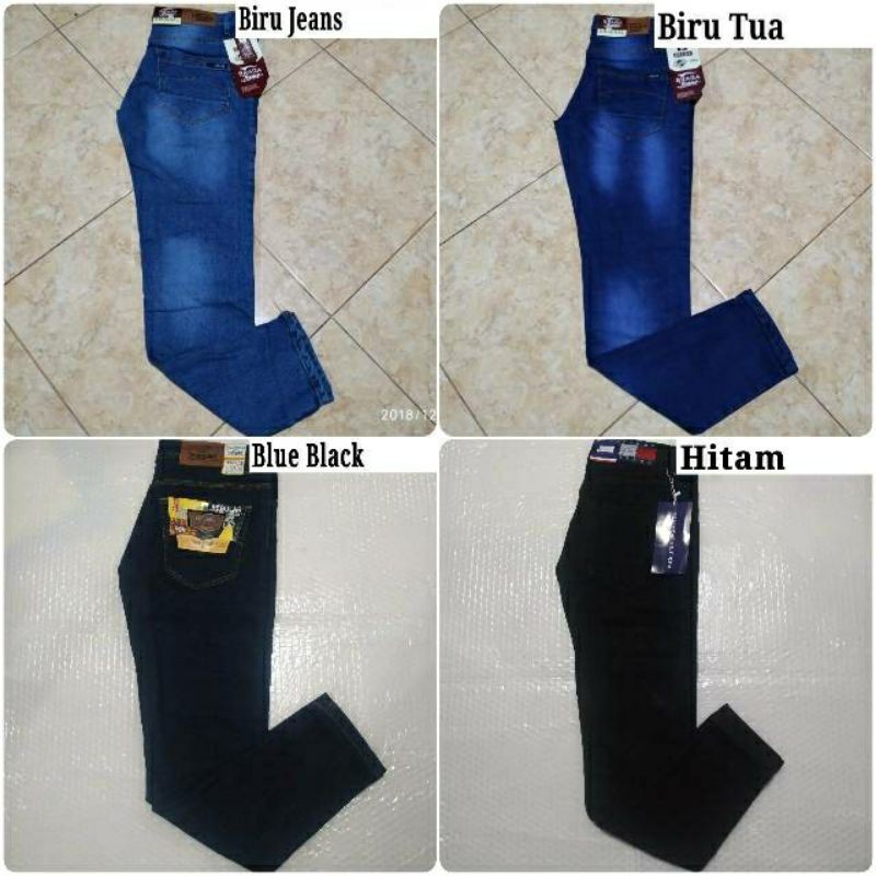 CELANA JEANS PRIA SLIM FIT PENSIL COWOK UK 27-34 KUALITAS TERJAMIN