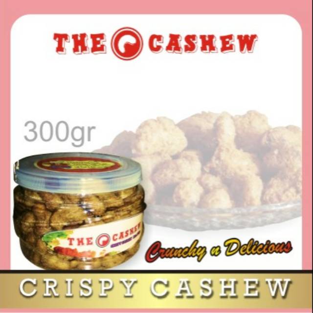 

Kacang Mede Krispi / mente tepung / mede manis asin 300gr