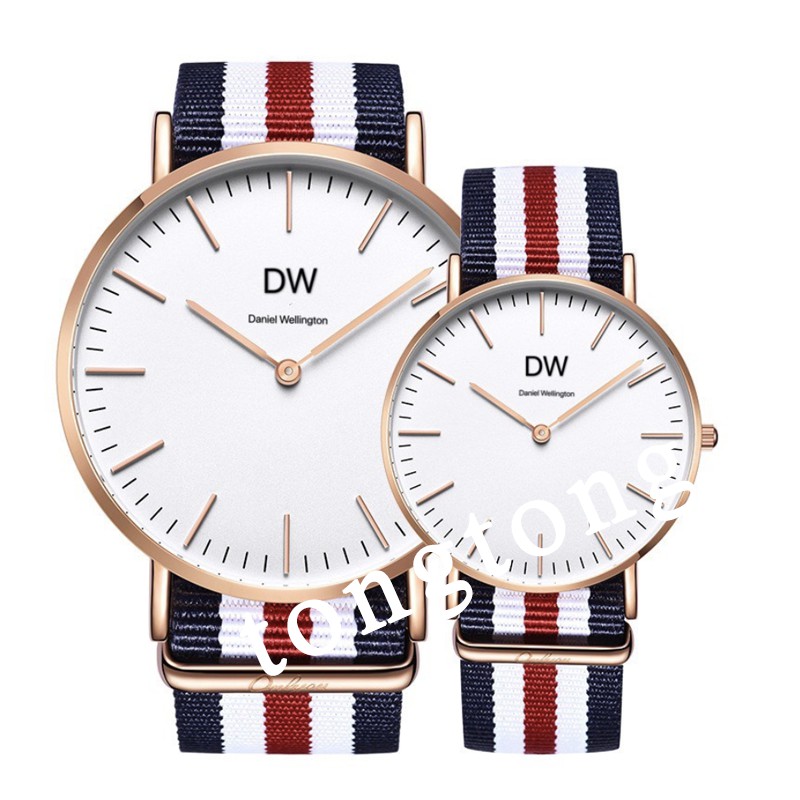 ✅[COD] Jam Tangan Pria Canvas Korea Fashion Jam Tangan Murah Watch Men Women Watch C05