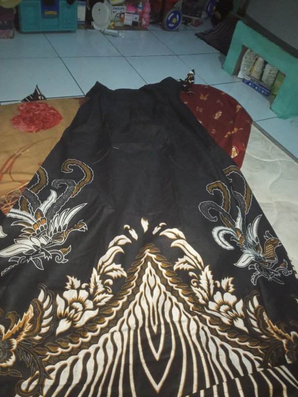 Gamis Batik (cod) Manggar Gamis Batik Pesta Model Terbaru