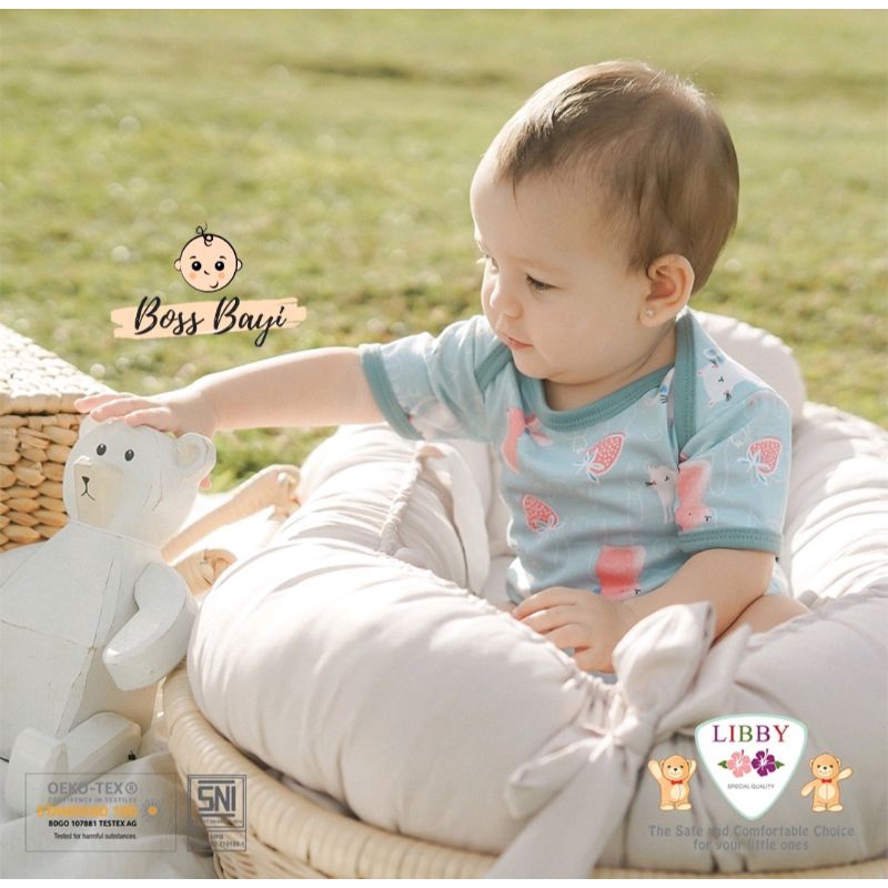 LIBBY - Premium Jumper Segitiga Bayi Motif 0-9bulan