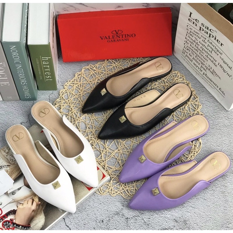 Flatshoes 93218 wanita import realpict