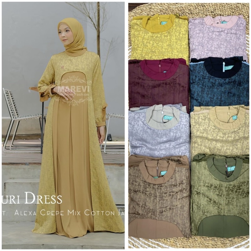 YURI DRESS/MAREVI STDR DN JUMBO