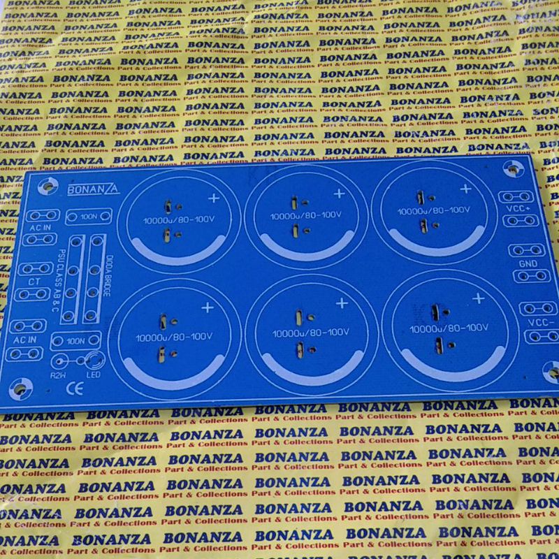 Pcb psu isi 6 + 4 elko power bank 6 + 4 capasitor