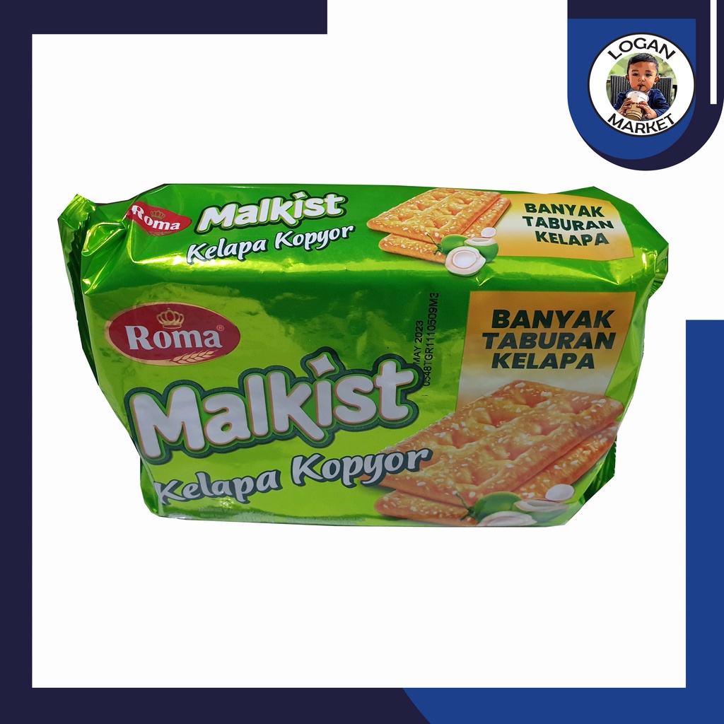 

Roma Malkist Kelapa Kopyor 200gram 200 gram