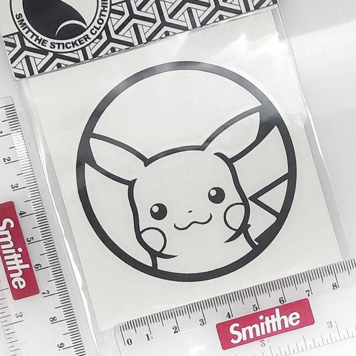 Stiker Pikachu Pokemon Anime Cutting Sticker