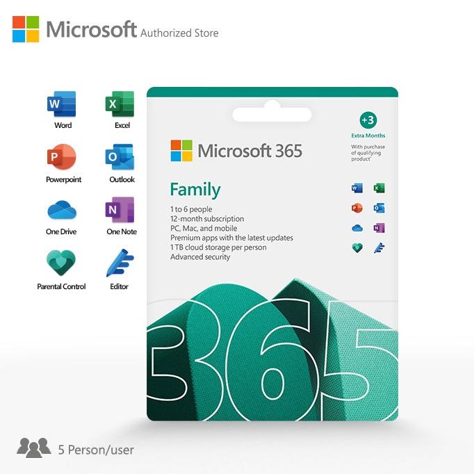 Microsoft 365 Family Digital Download