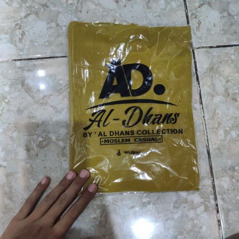 HIJAB INSTAN SHERIN POLOS ORI AL-DHANS-Lime