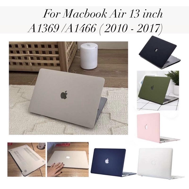 Casing Cover Shell Hardcase Apple Macbook Air 13 inch A1466 A1369 2010 2017