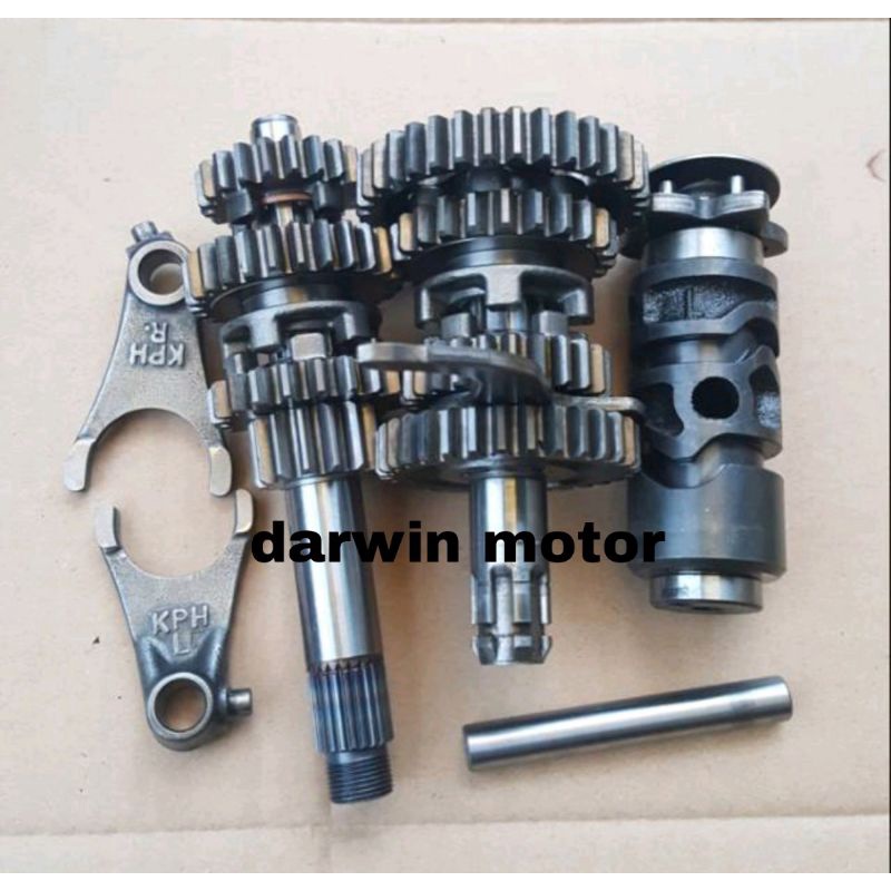 original gigi rasio gearbox rasio Supra x125 pnp karisma