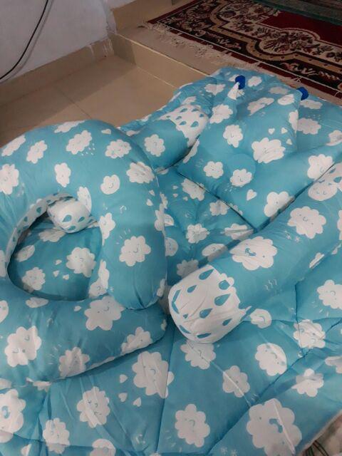 Set Bed Cover Bordir