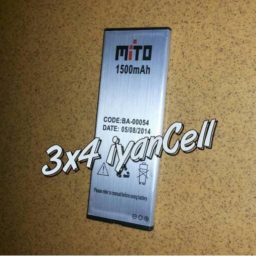Baterai/Battery Mito A77/Fantasy Selfie (Ba-00054) 1500Mah F2B4