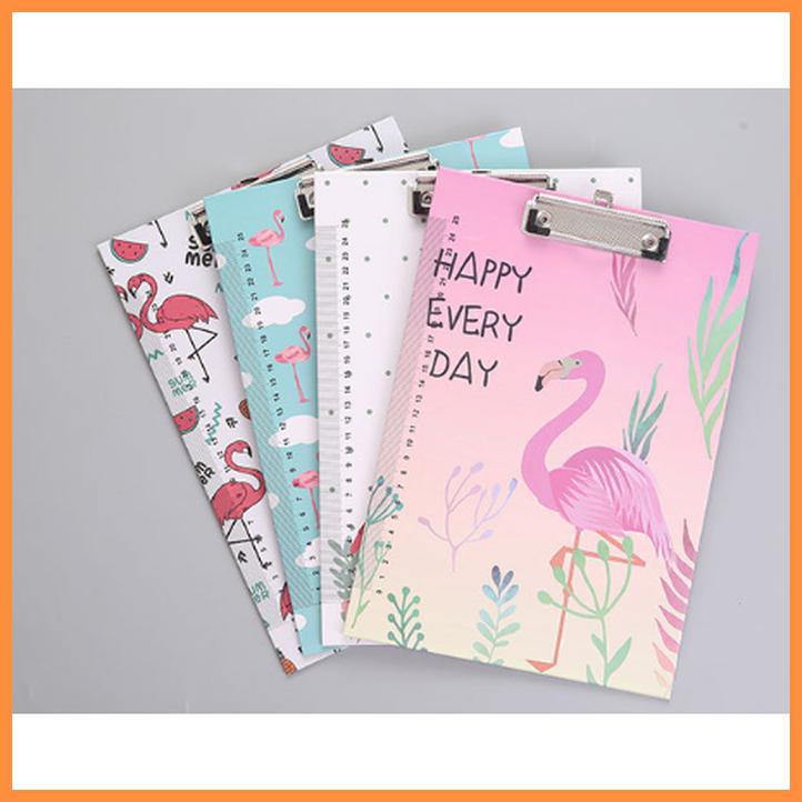 

PAPAN ALAS UJIAN/ PAPAN JALAN/CLIPBOARD/ FILE HOLDER A4 FLAMINGO - PINK