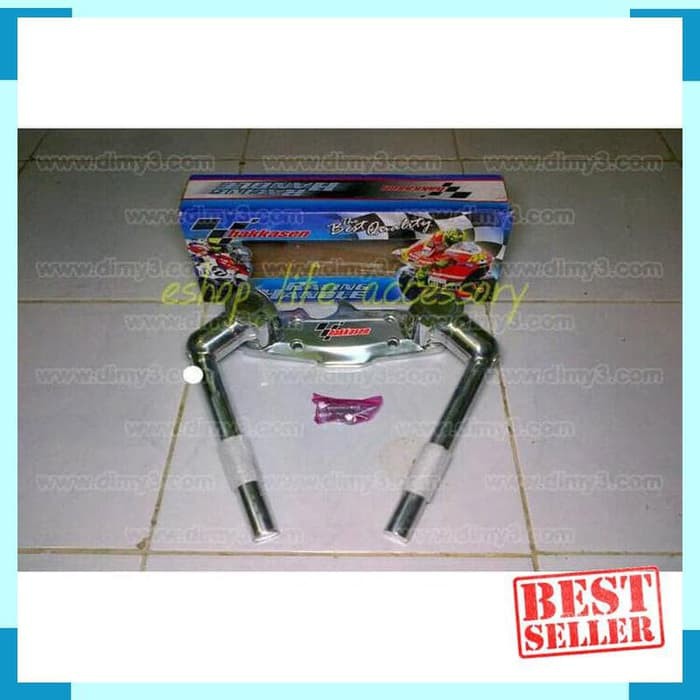 Stang jepit dudukan segitiga vixion byson aksesoris motor yamaha