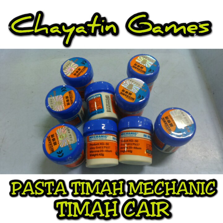 PASTA TIMAH/TIMAH CAIR MERK MECHANIC