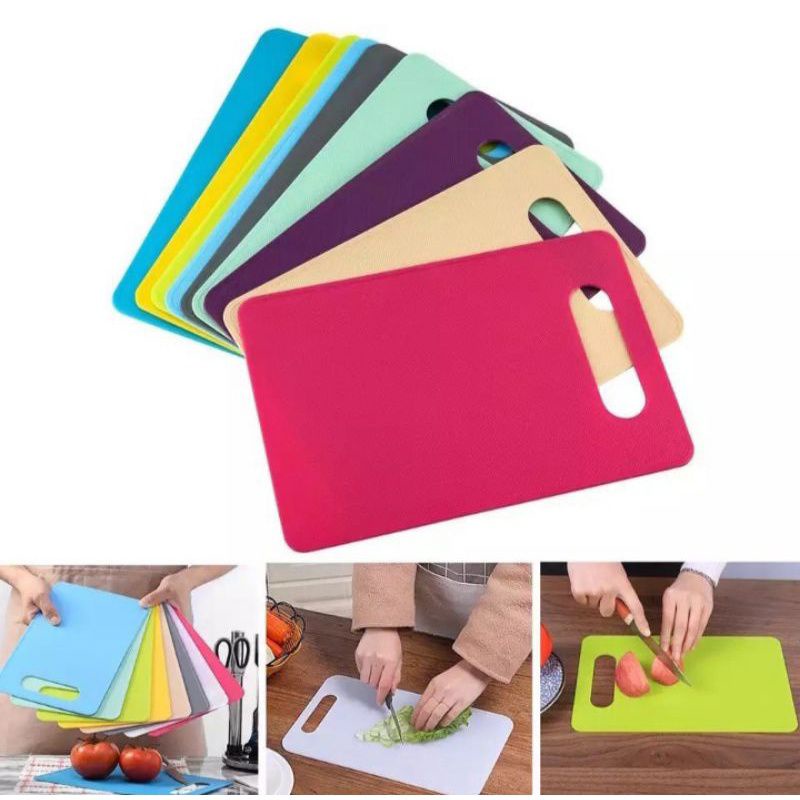 TALENAN PLASTIK 29×19CM TALENAN DAPUR / CUTTING BOARD PLASTIC