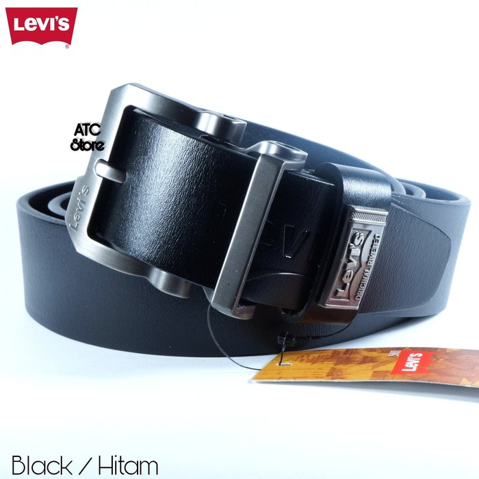 IKAT PINGGANG PRIA / GESPER KULIT / SABUK IMPORT LVS-H B L-EDITION Q