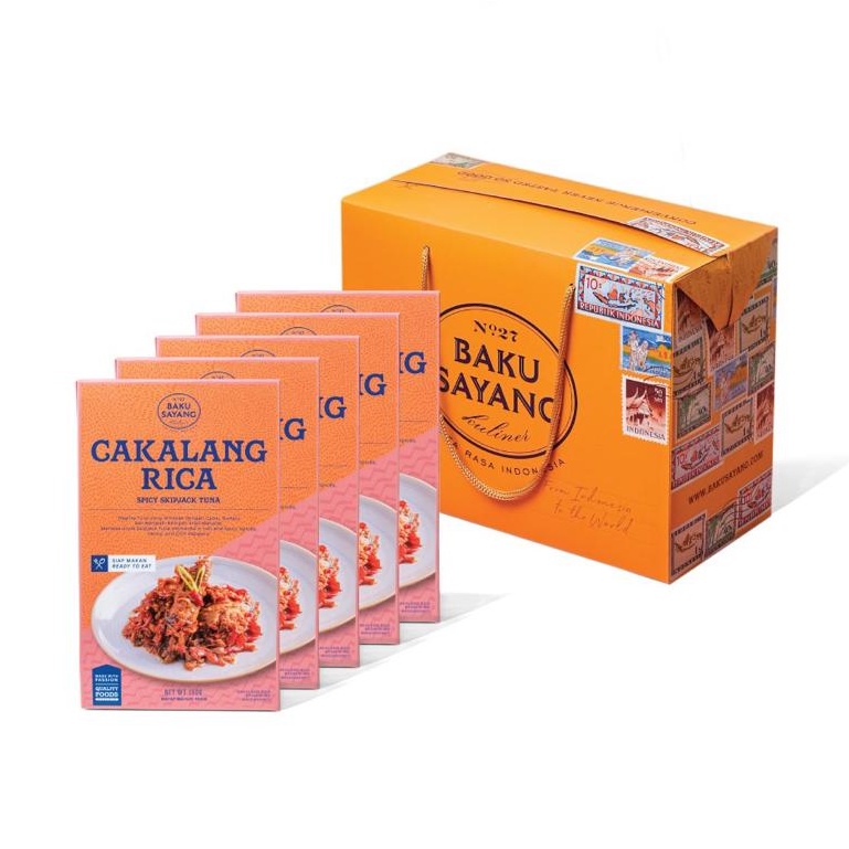 

Cakalang Rica (Pack of 5) - Siap Makan / Siap Saji / Ready to Eat / Makanan Instan