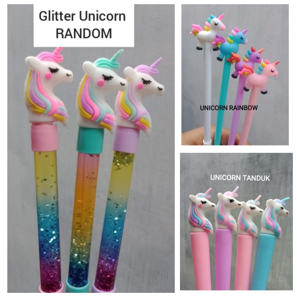 

Pulpen karakter Unicorn