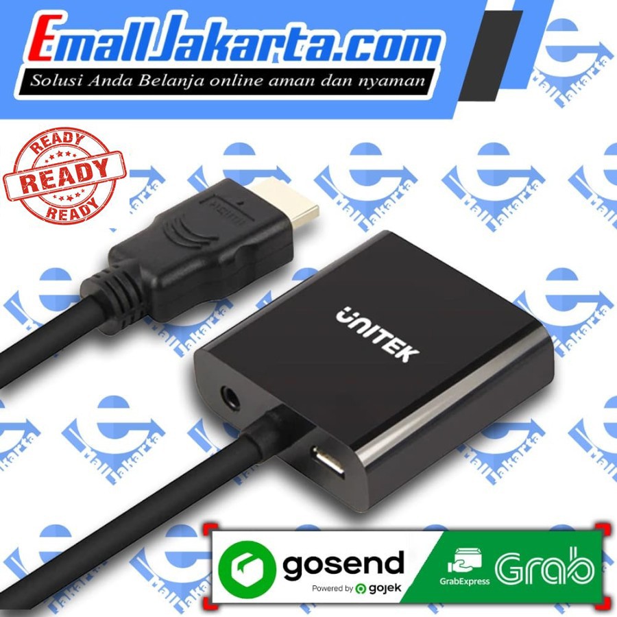 UNITEK Y-6333 HDMI to VGA Converter with audio