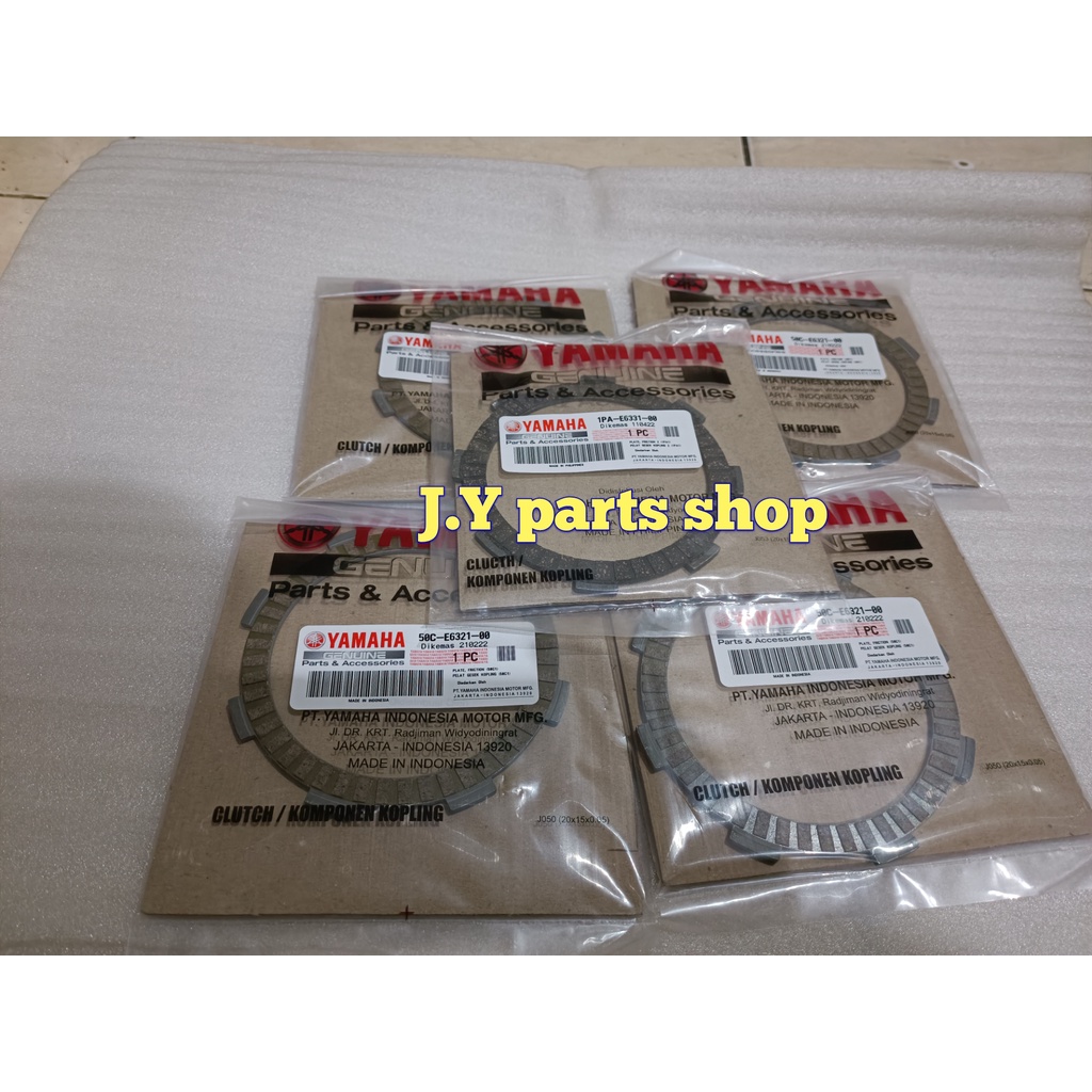 SET 5 PCS KAMPAS KOPLING VIXION NVL ORIGINAL YGP 50C-E6321-00 1PA-E6331-00