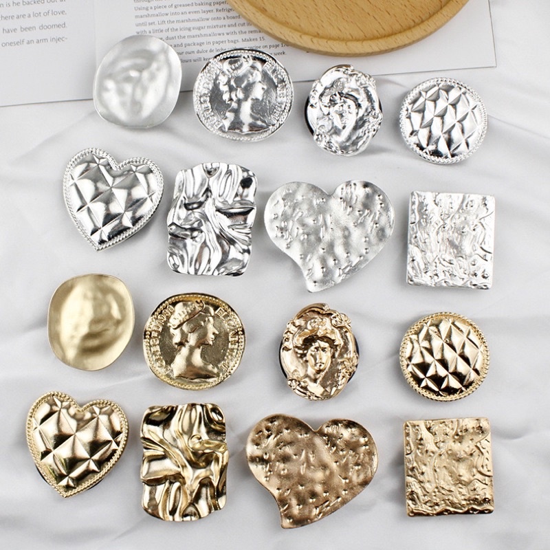 Phone Holder Gold Plate Silver Plate Popsocket Metal Grip Tok