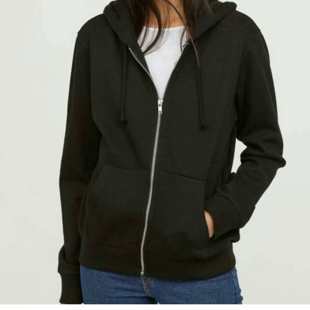 h&m hoodie zipper