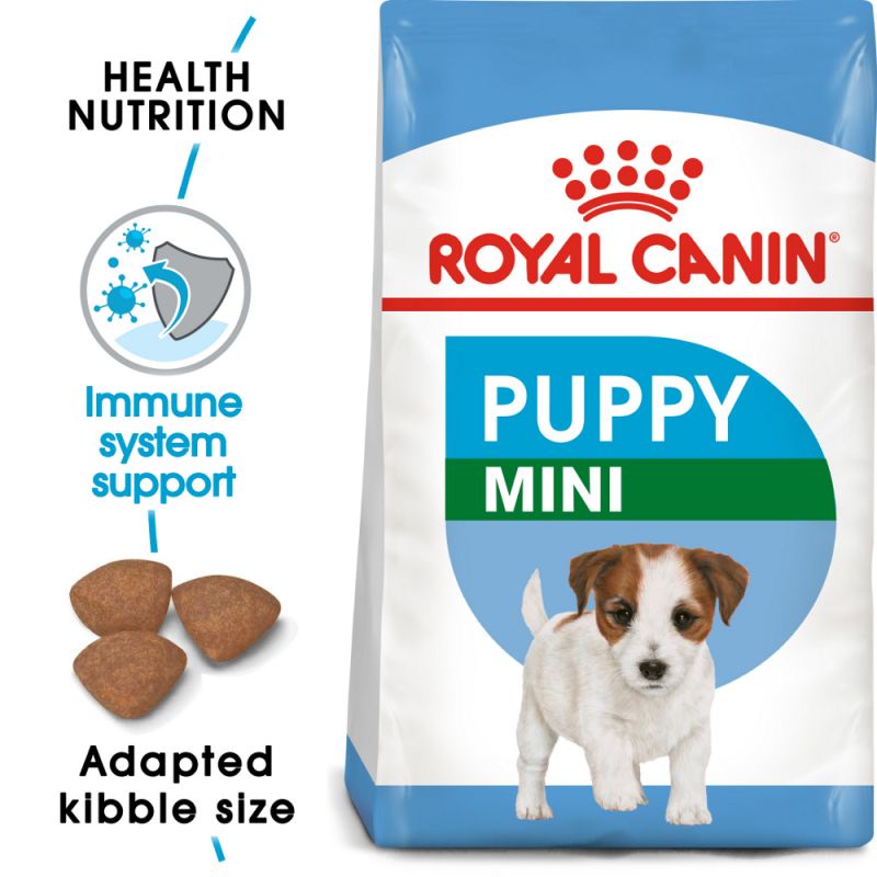 Makanan anjing / dogfood royal canin mini junior 2kg / KEMASAN BARU RC PUPPY MINI 2KG