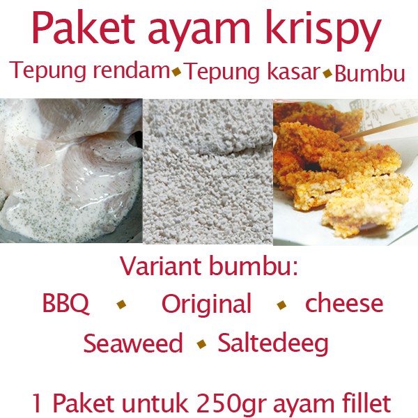 

PAKET TAIWAN CRISPY CHICKEN MURAH MERIAHH HALAL