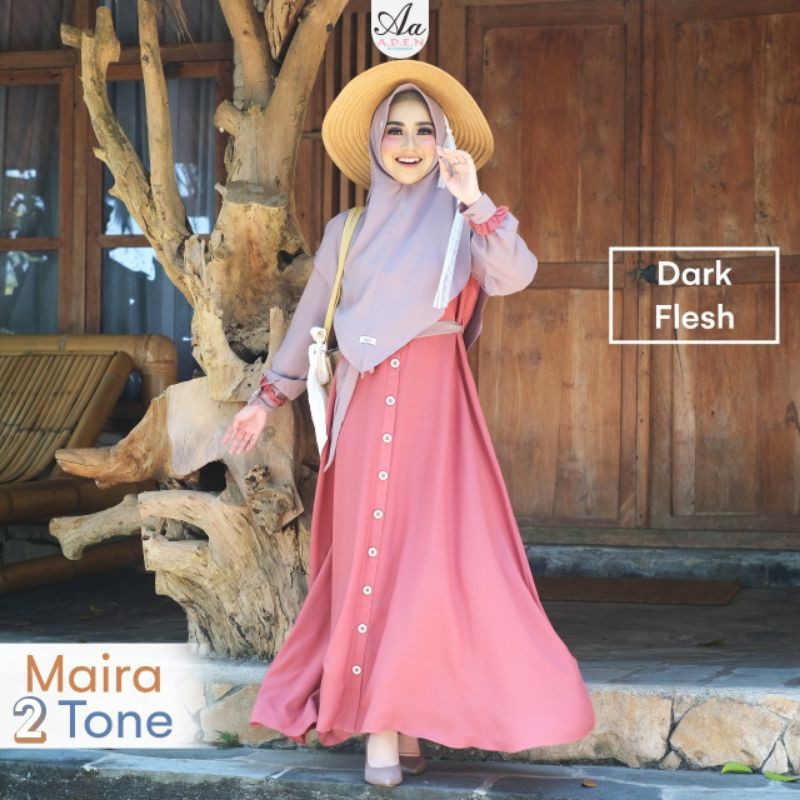 MAIRA 2 TONE BY ADEN HIJAB