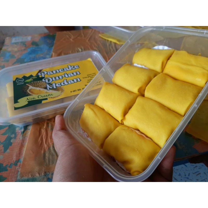 

Pancake Durian Noncream isi 8 / Pancake box noncream / pancake noncream
