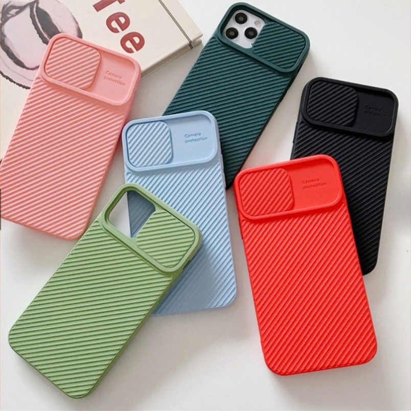 Case Realme C17 7i Slide cover square pust pull with Cam Shield PC Slide Melindungi Kamera Privasi Penutup Belakang