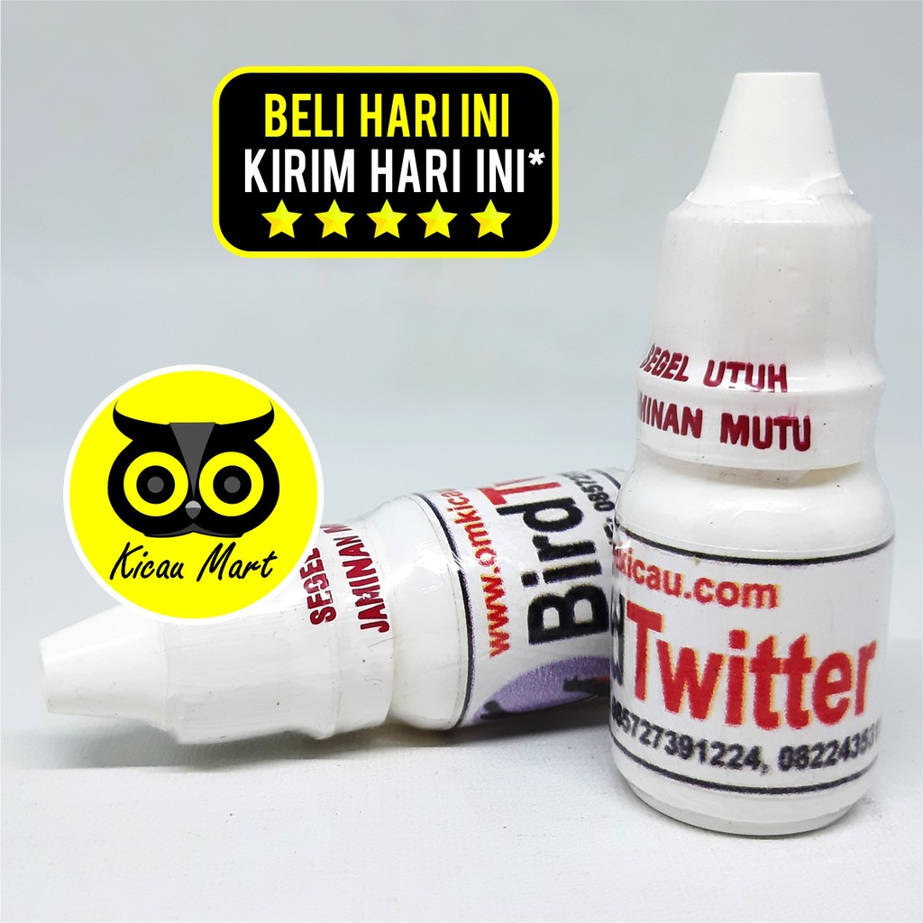 OBAT BURUNG BIRD TWITTER OM KICAU ATASI MACET BUNYI SERAK INFEKSI PERNAFASAN HIDUNG BERLENDIR VBTWIOK