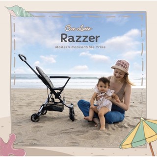 Stroller Cocolatte Razzer CL LD 3178 SN  Convertible Trike 