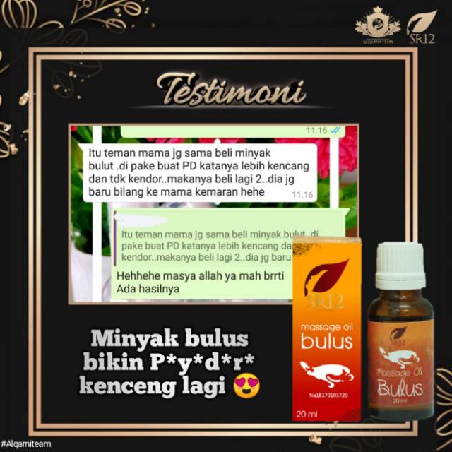 Minyak pembesar payudara  Dan Mr. P