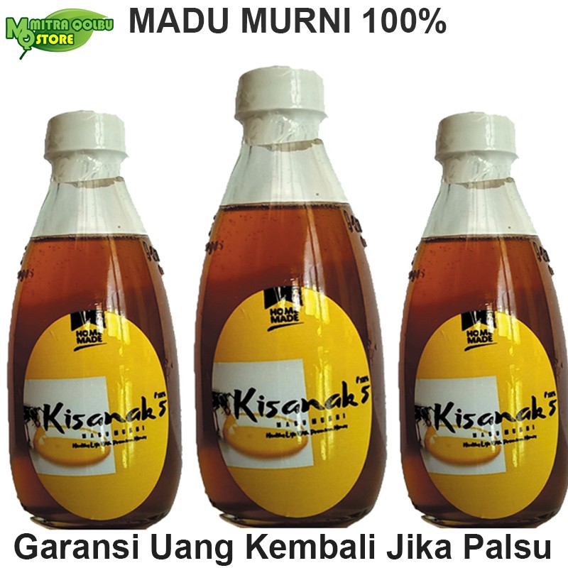 

MADU KISANAK 250ml | MADU MURNI | HOME MADE