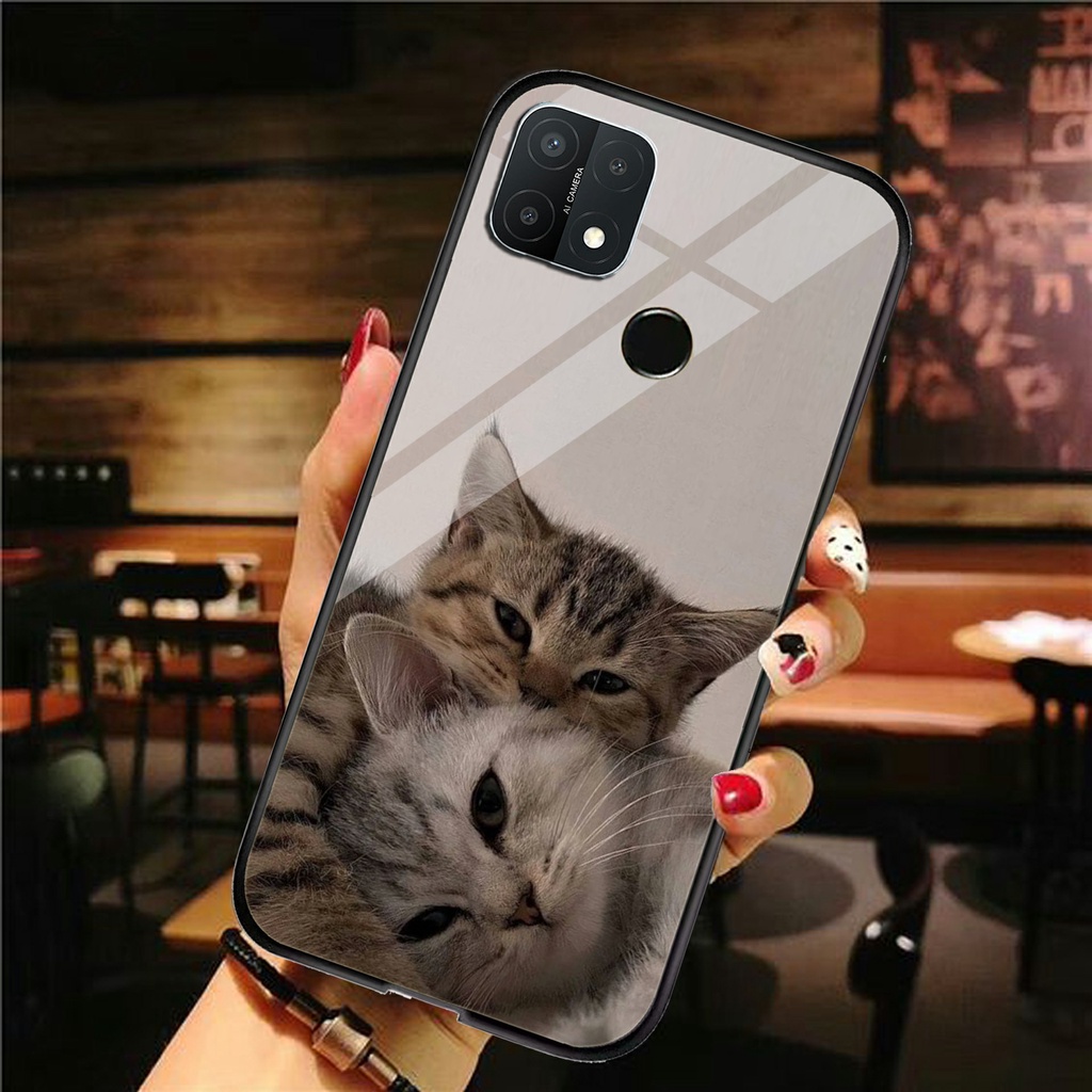 OPPO A15 [ MG-125] Softcase Kaca OPPO A15 Case Hp OPPO A15 Casing Hp OPPO A15 Softcase OPPO A15