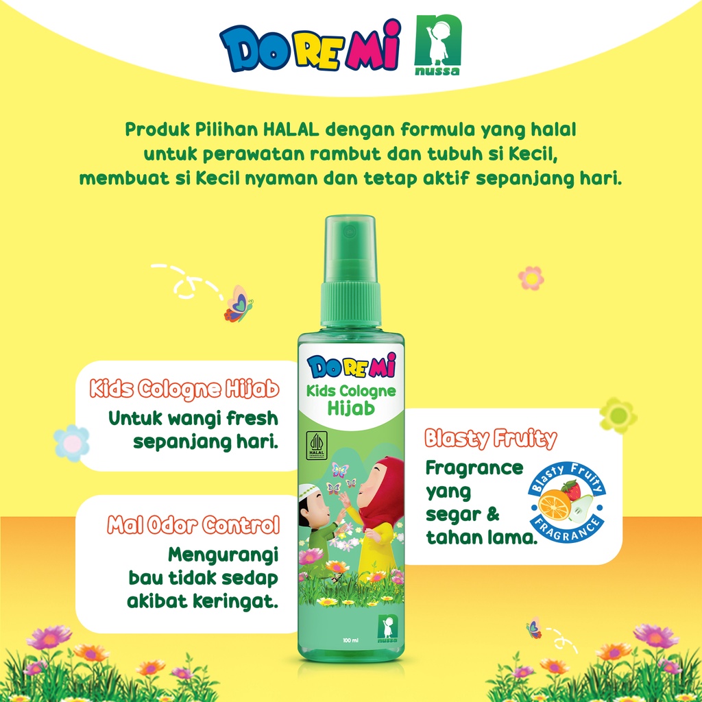 Doremi Nussa Cologne Hijab Parfum Anak 100ml