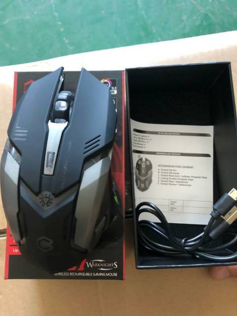 Cyborg C1 Warknights Gaming Mouse Wireless Rechargeable