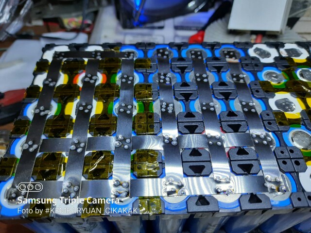 Bdid Swank 10pcs Holder Spacer Baterai 18650 3x5 Bahan Plastik