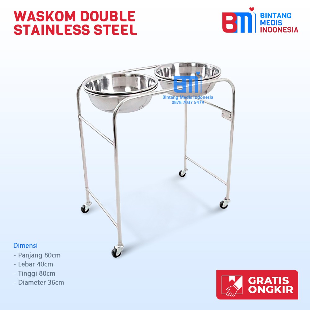Waskom Double SS - Waskom Double Stainless Steel