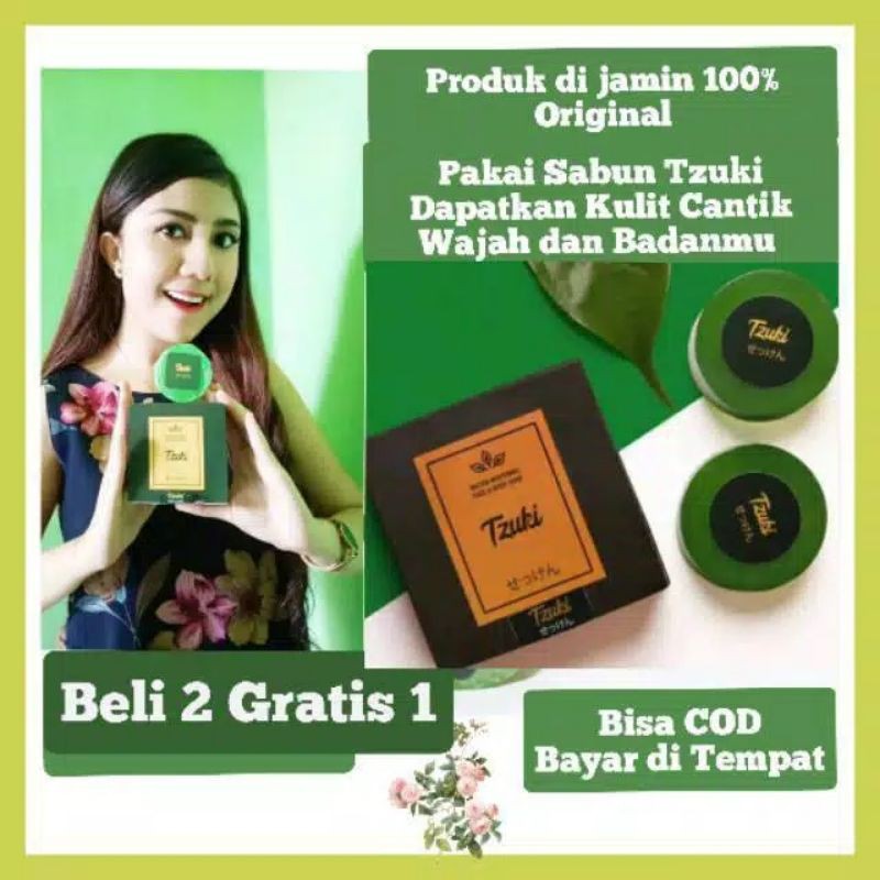 Sabun Tzuki 100 % Original dijamin asli