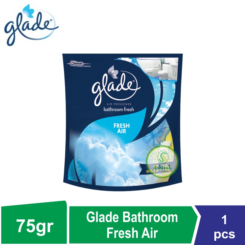 Glade Bathroom Air Freshener 75gr - Pengharum Kamar Mandi