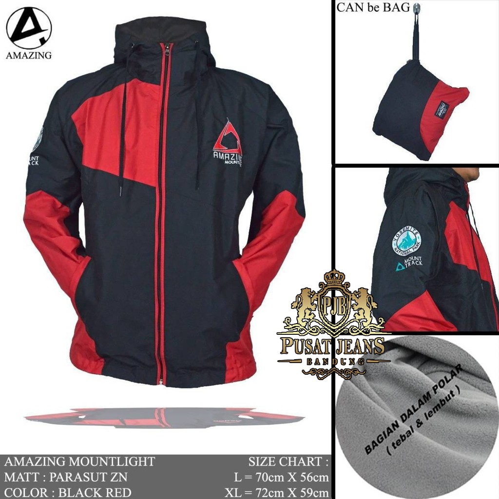 RCL - Jaket Outdoor Pria Mountlight Terbaru Original Size M L XL