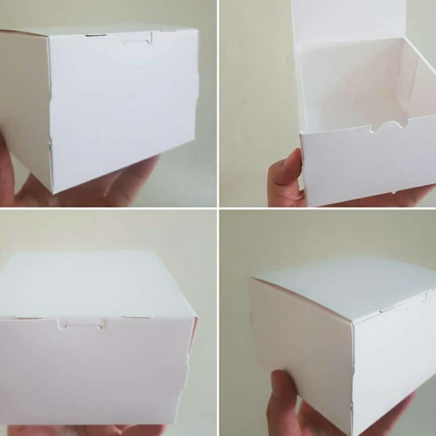 

kardus mini chiffon box kotak mini cake dus kemasan hampers packaging ukuran 11x11x7.5 cm