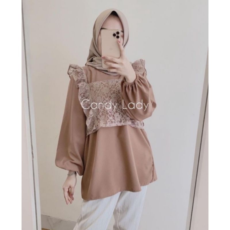 BLOUSE BROKAT