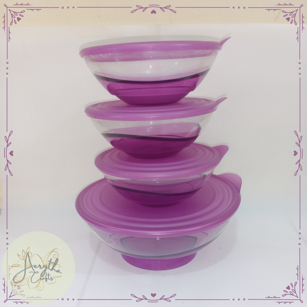 Tupperware Eleganzia Bowl - Mangkuk Tupperware