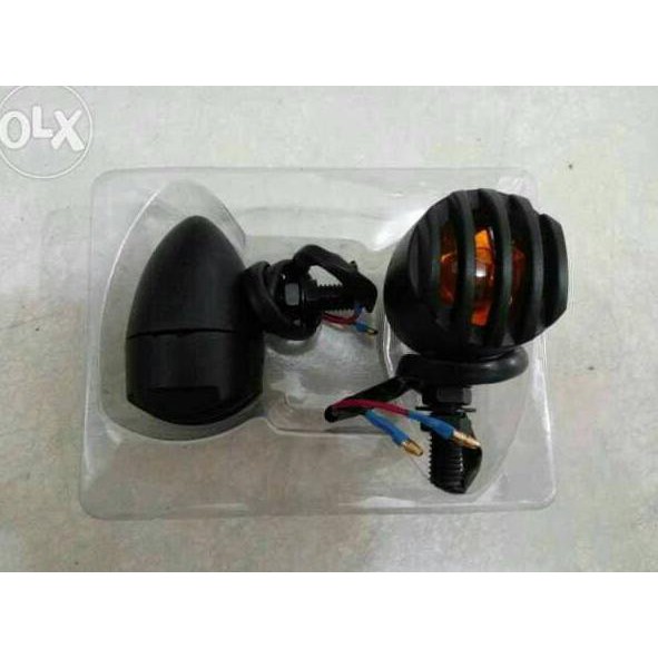 Lampu Sen / Sein Variasi Motor Model Retro