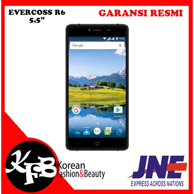 HANDPHONE SMARTPHONE EVERCOSS R6 / HP 5,5" Garansi resmi