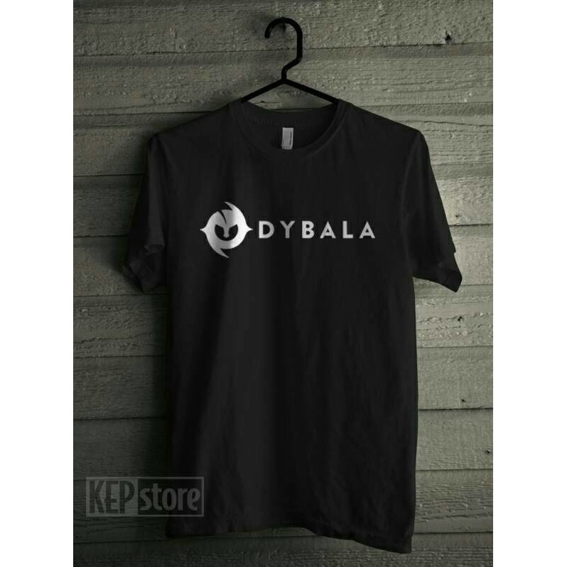 Kaos Tshirt Baju Combed 30S Juve Juventus Dybala Grade Ori